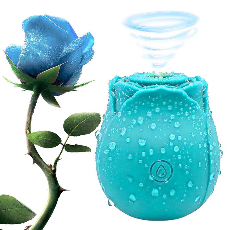Rose Sucking Vibrator Sex Toys For Women Black
