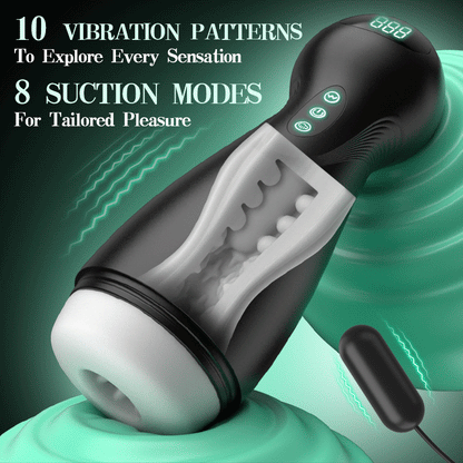 Blossom - 9 Wriggling Swaying Male Prostate Toy with Big Glans