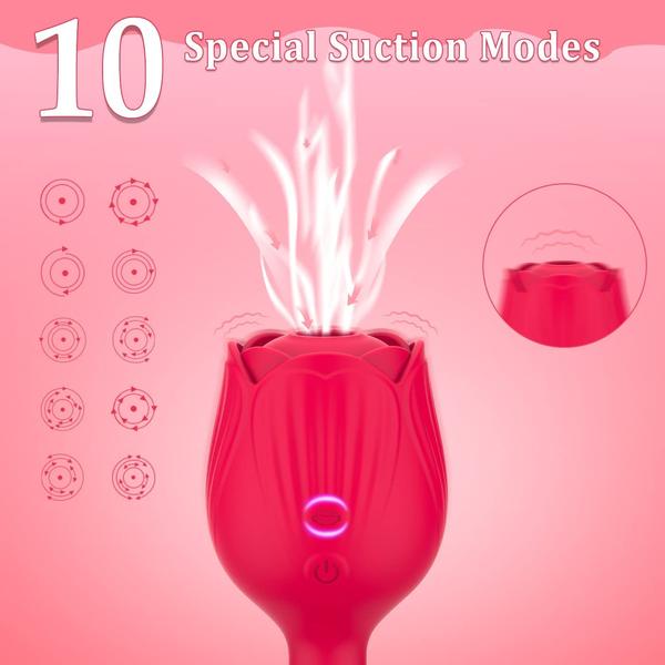 The Rose Toy Clit Sucker, 10 Modes