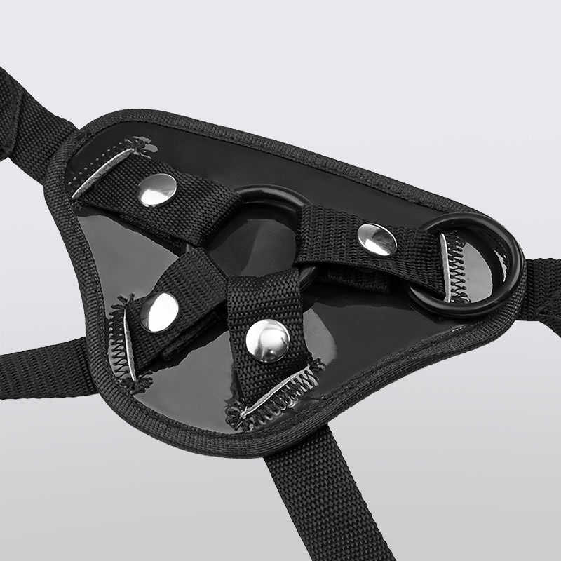 Acmejoy Adjustable Strap-On Harness with Two Different Sizes O-rings
