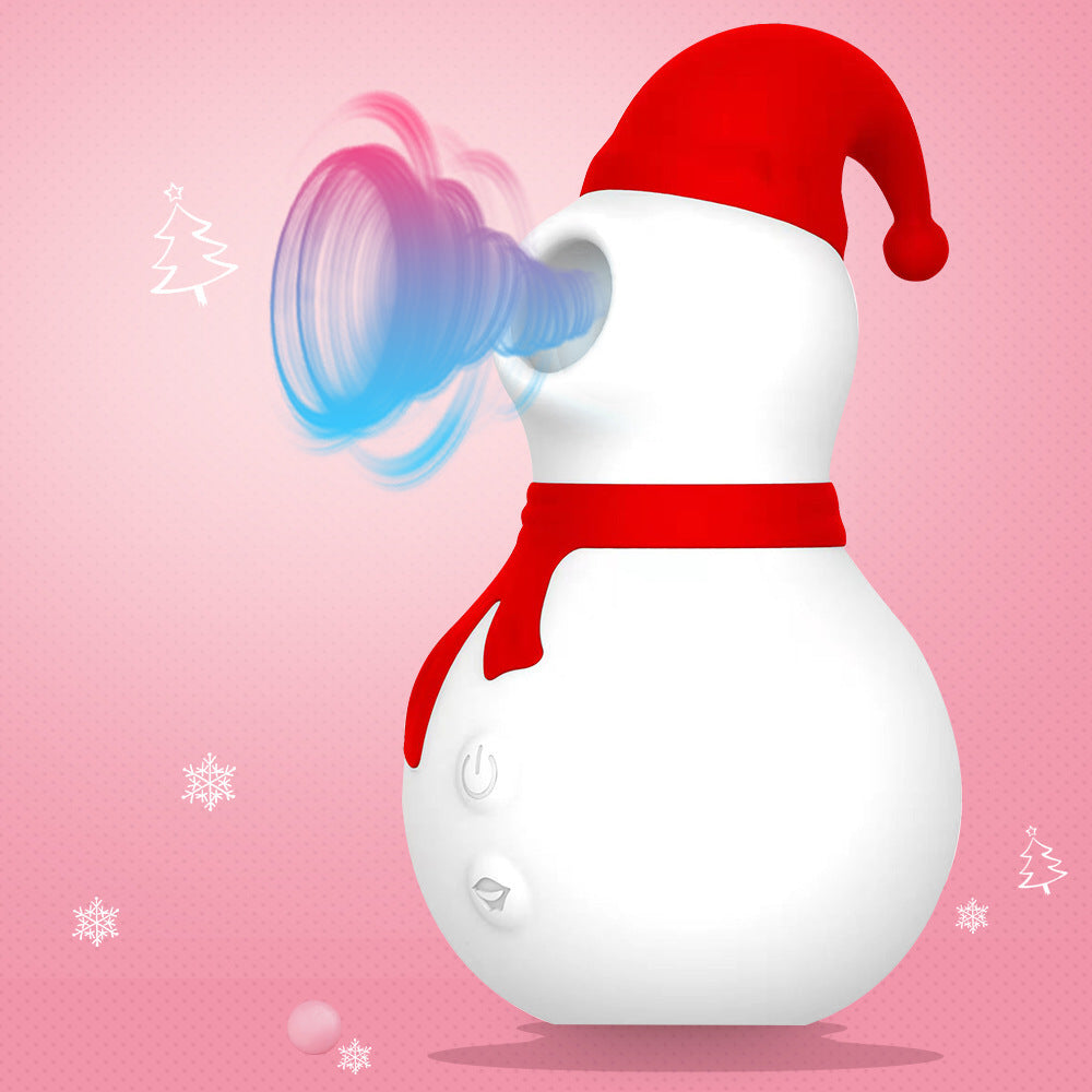 Female Breast Sucking Vibration 10 Frequency Snowman Sucking Device Usb Magnetic Suction Charging Multifunctional Sex Masturbation Device