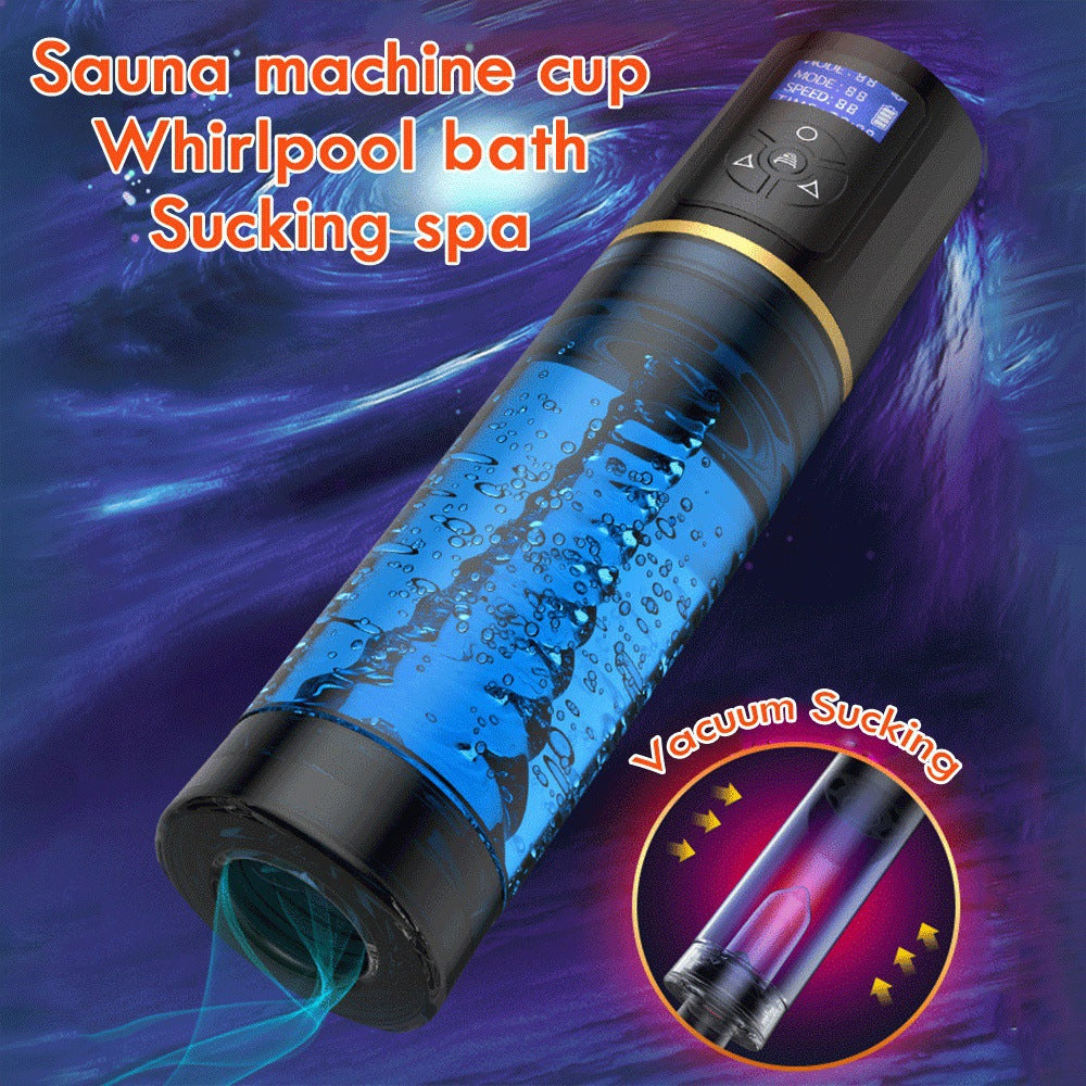 Water Sucking Vibration Automatic Airplane Cup Male Masturbator
