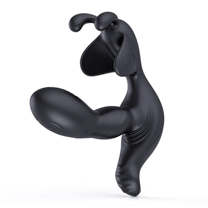 ACMEJOY Tapping Tip Triple Stimulation 7 Vibrating Prostate Massager