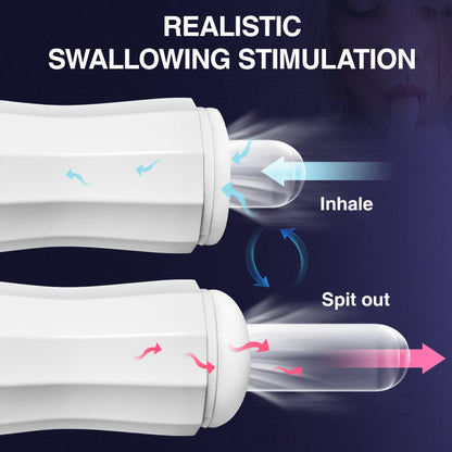 Sucking Vibrating Blowjob Masturbator