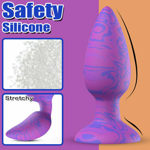 Eli Progressive Anal Training Flared Base Silicone Butt Plugs Set (3 PCS)
