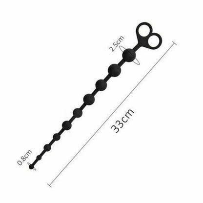 AcmeJoy Scissor Beads-on-String Gradual Enlarge Anal Beads