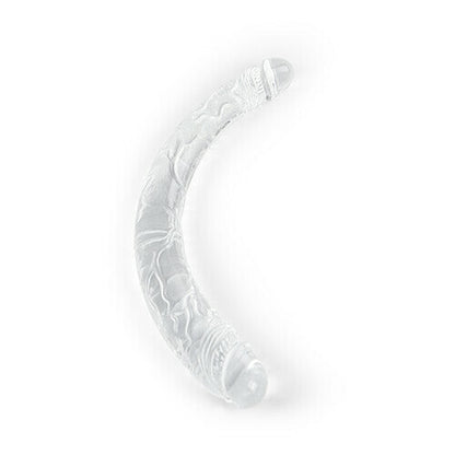 LELE Transparent Double-ended Manual Dildo 14.76 Inch