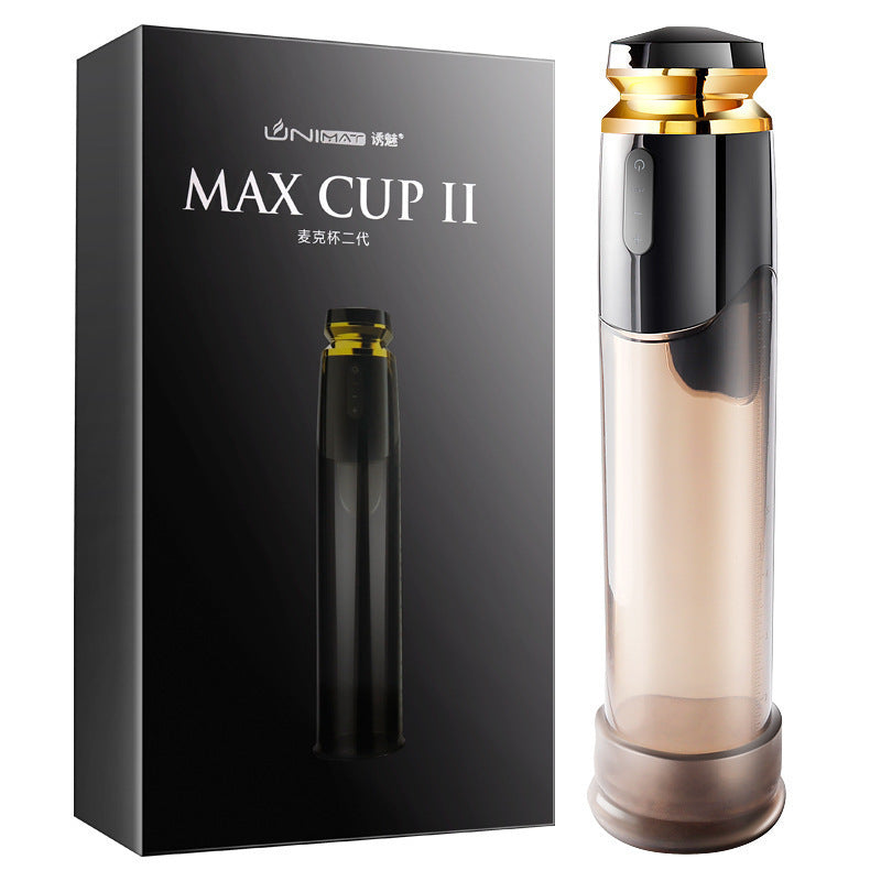 Electric Penis Enlargement Male Masturbation Cup Water Bath Air Vacuum Pump