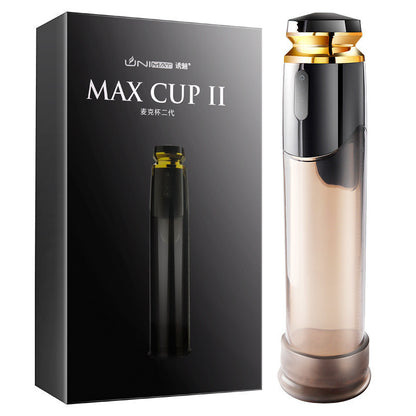 Electric Penis Enlargement Male Masturbation Cup Water Bath Air Vacuum Pump