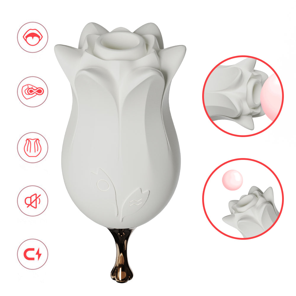 Rose Lili Stimulator Rechargeable Toys