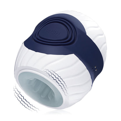 Mickey 10 Vibration Transparent Male Masturbatior with Controlling Han