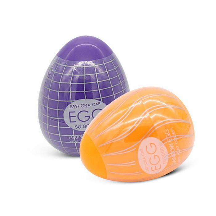 Rainbow Egg Pocket Masturbation