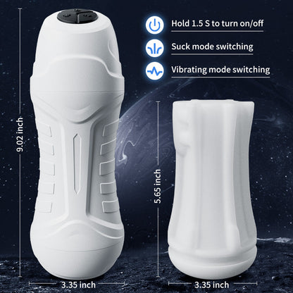 Twilight 3 Sucking and Vibrating Masturbators Electric Pocket Pussy Male Stroker Toy