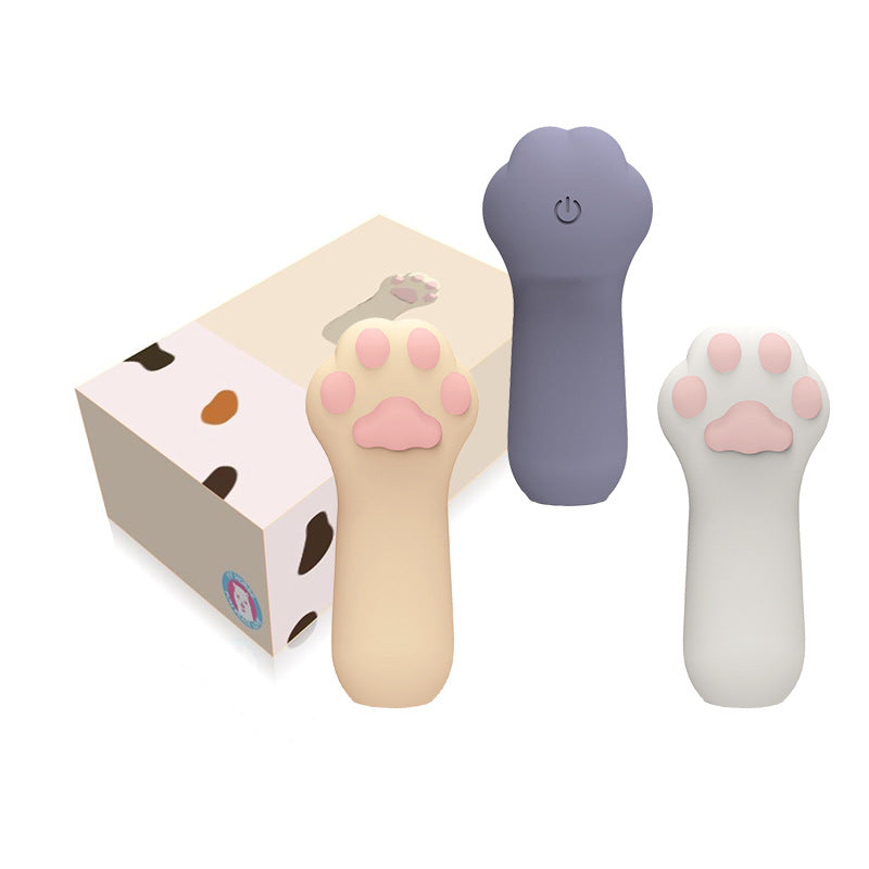 Kitten Paw Fingertip I Egg Skipping Vibrating Stick Female Massage Mas