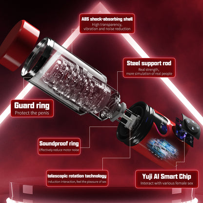 Vibrbud Male Masturbator Automatic For Men With Strong Thrusting