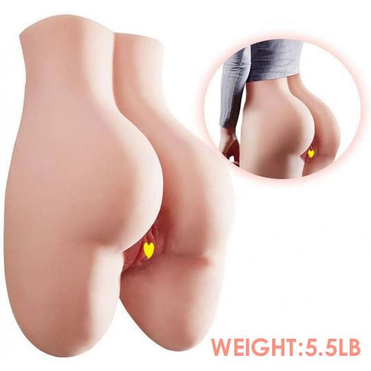 5.5lb 3D Pussy Ass With Vagina And Tight Anal Butt Masturbator Sex Doll