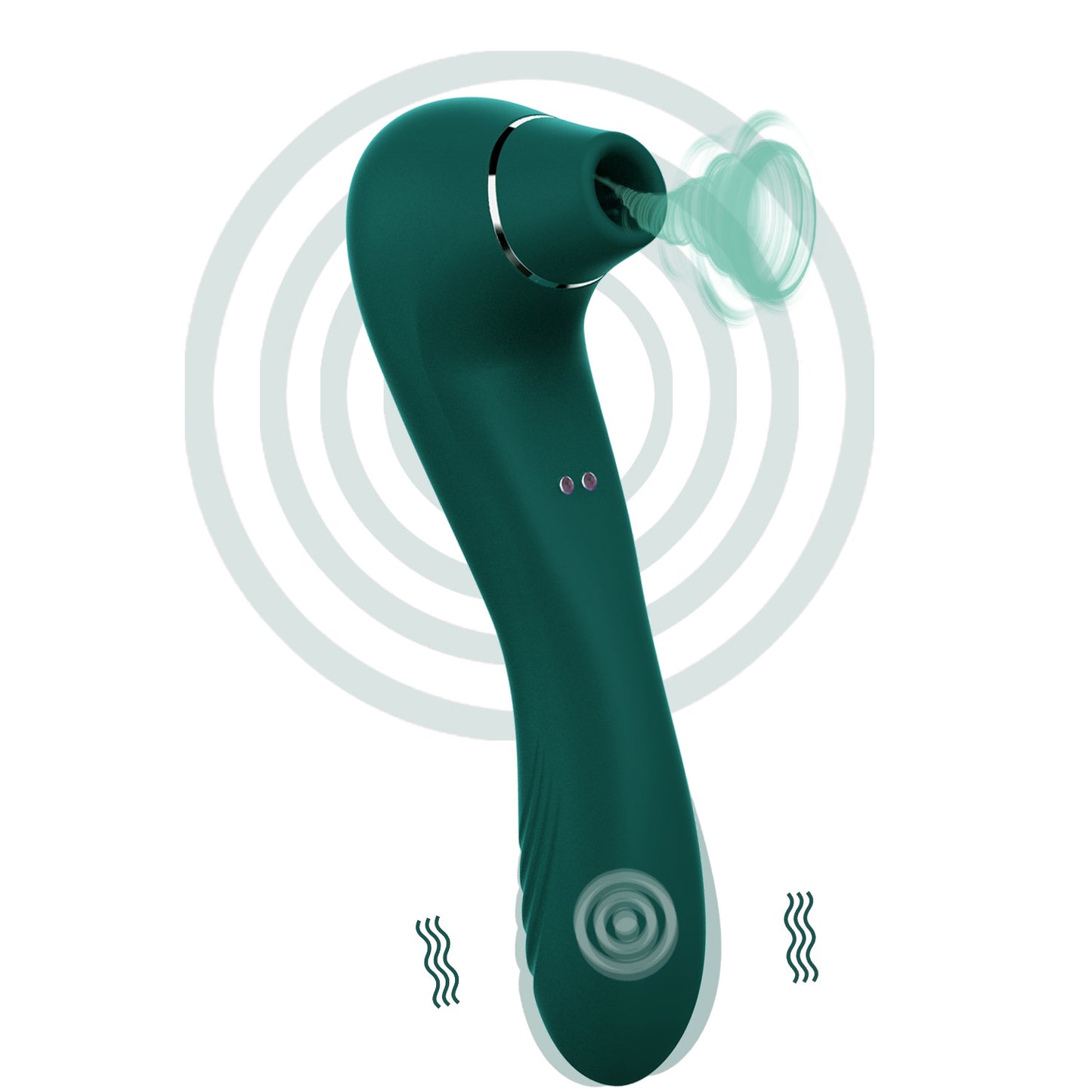 Female masturbation massage stick honey bean sucking magnetic rechargeable silicone vibrator