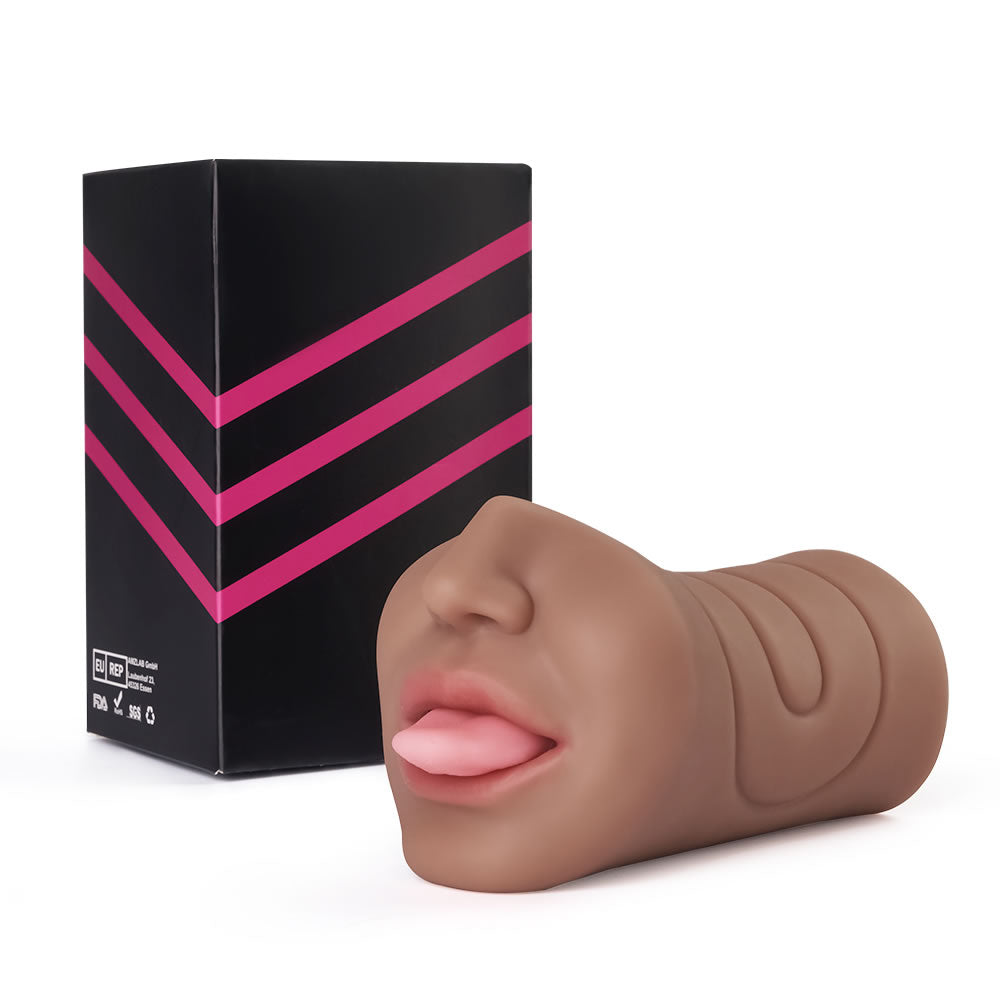 6.9inch Single-Channel Deep Oral Sex Masturbator