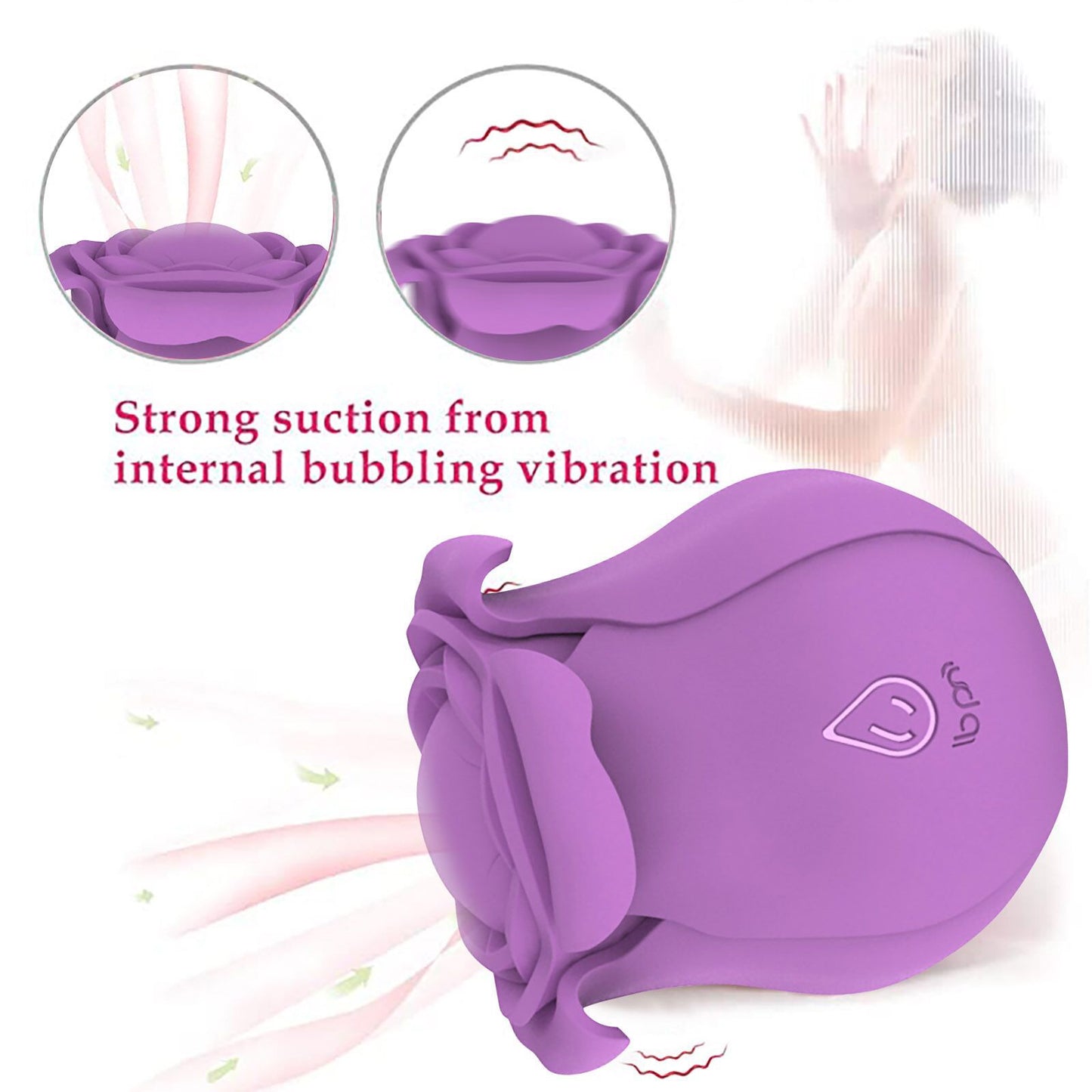 New Rose Sucking Vibrator