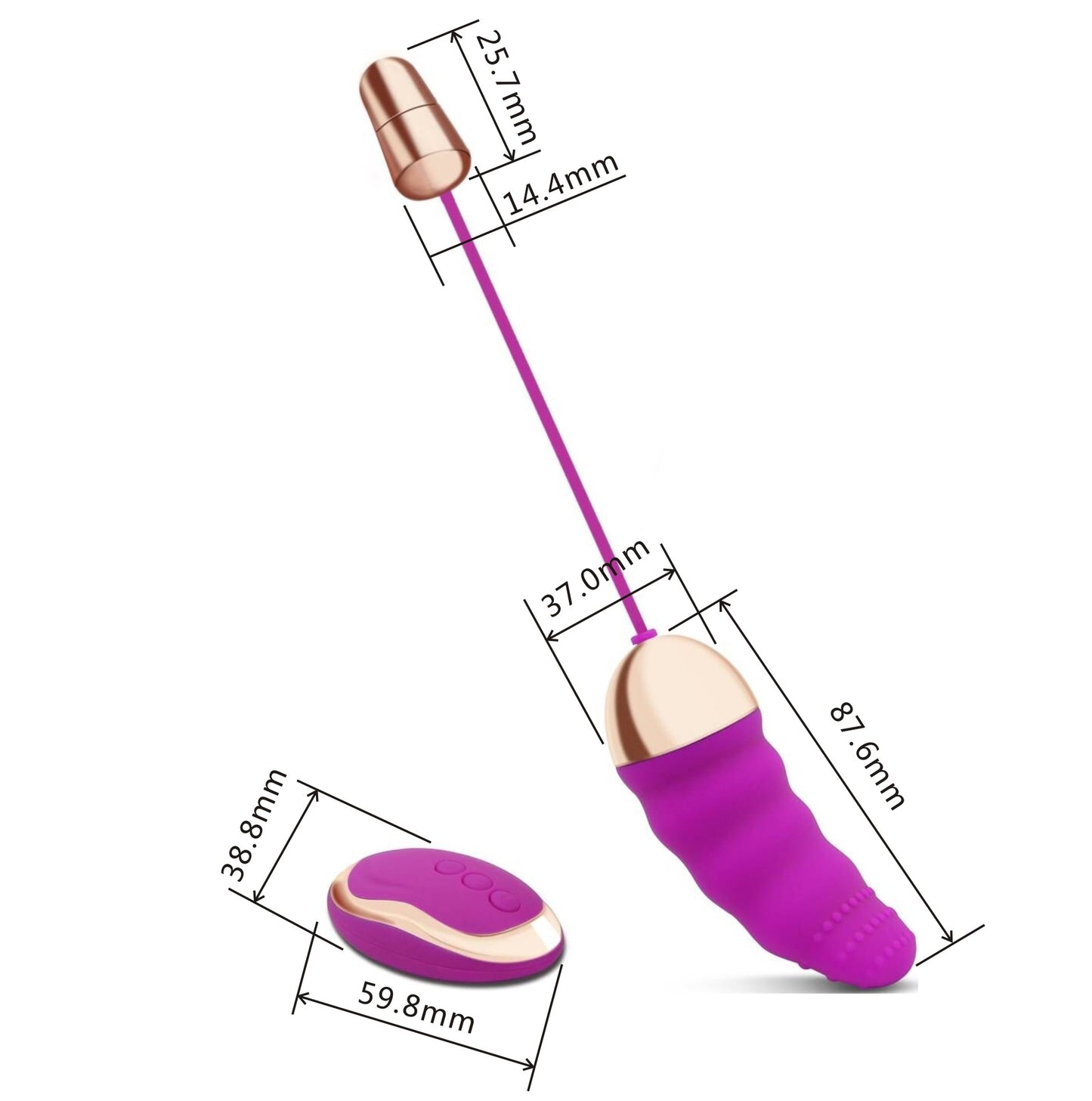 Waterproof Love Eggs Adult Toys Vibrators Wireless Remote Control