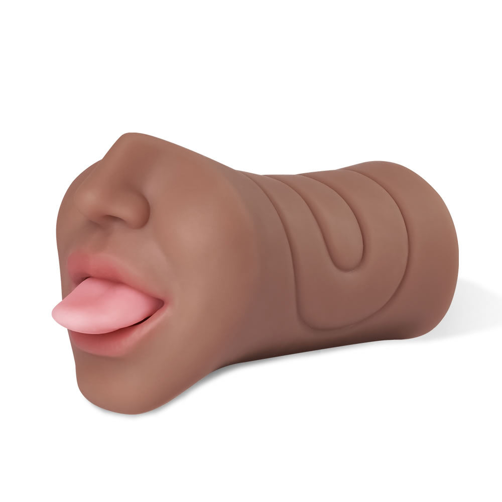 6.9inch Single-Channel Deep Oral Sex Masturbator