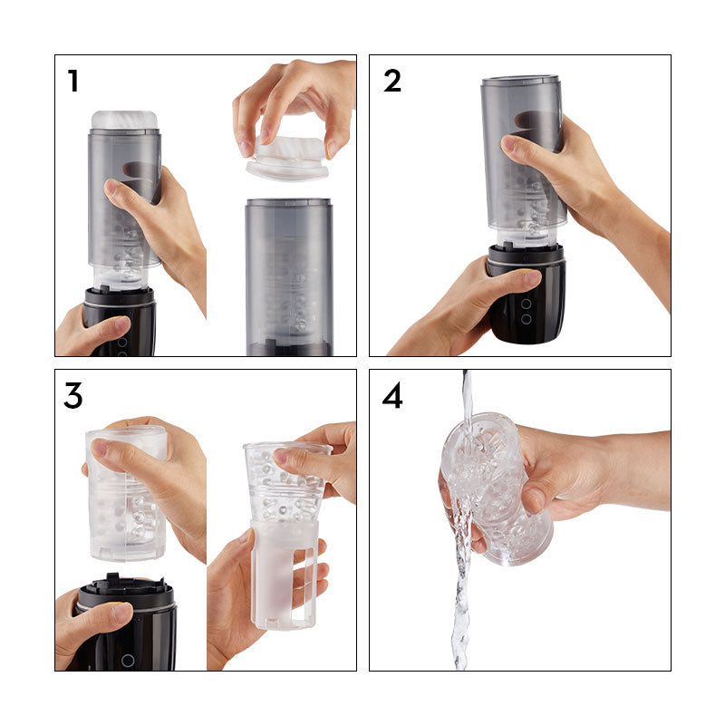 WATER BATH 7 Sucking 7 Spinning Oral Sex Mermaid Male Maturbation