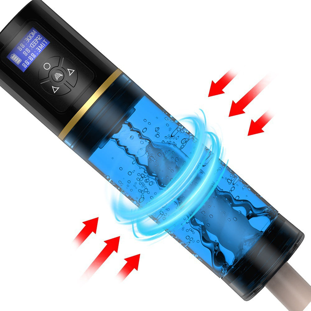 Water Sucking Vibration Automatic Airplane Cup Male Masturbator