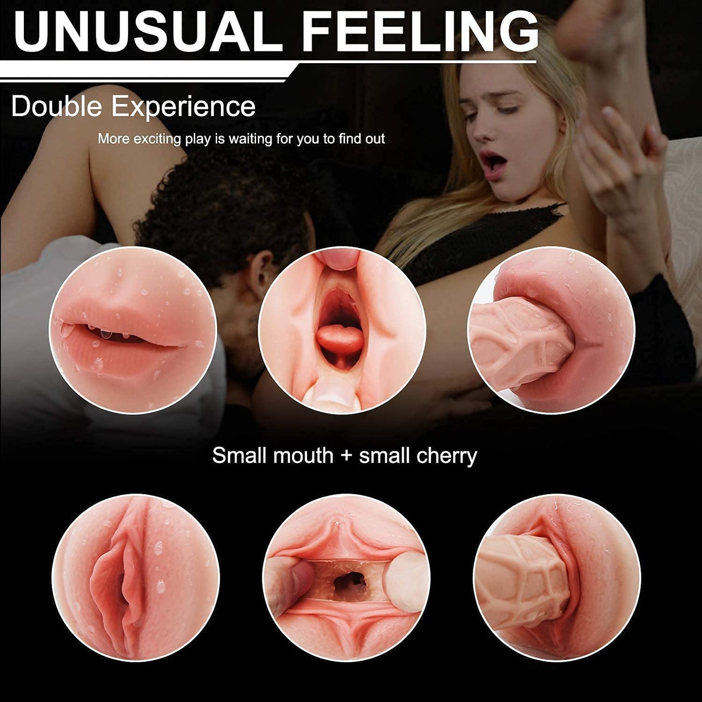 Masterbrators For Men Automatic, Handsfree Modes Sucking Usb Rechargea
