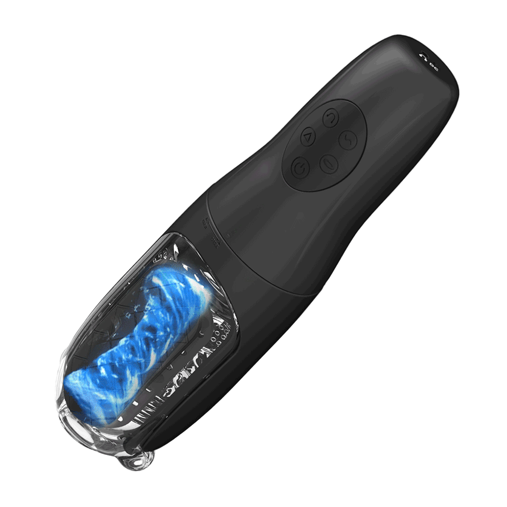 Automatic Male Masturbators with 10 Vibrations Penis Pump Glans Training Tool