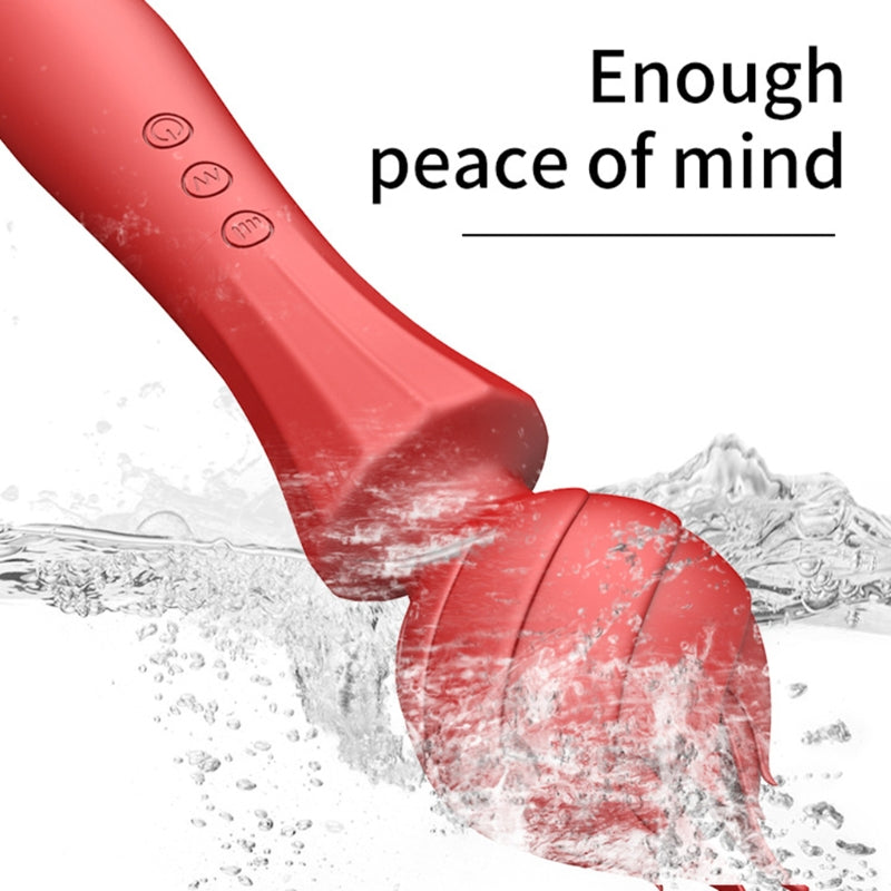G-spot Flexible Rose Head Vibrator