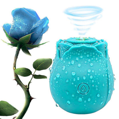 Rose Sucking Vibrator Sex Toys For Women Black