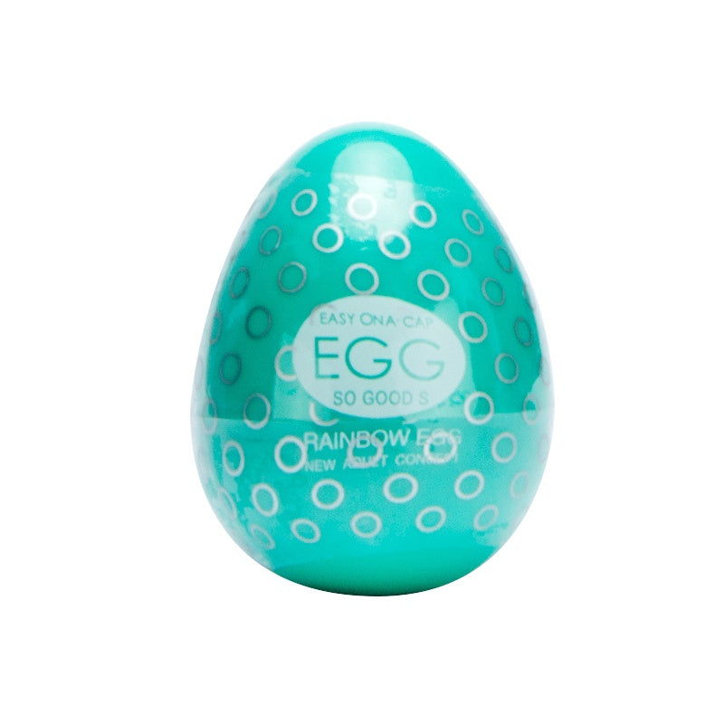 Rainbow Egg Pocket Masturbation