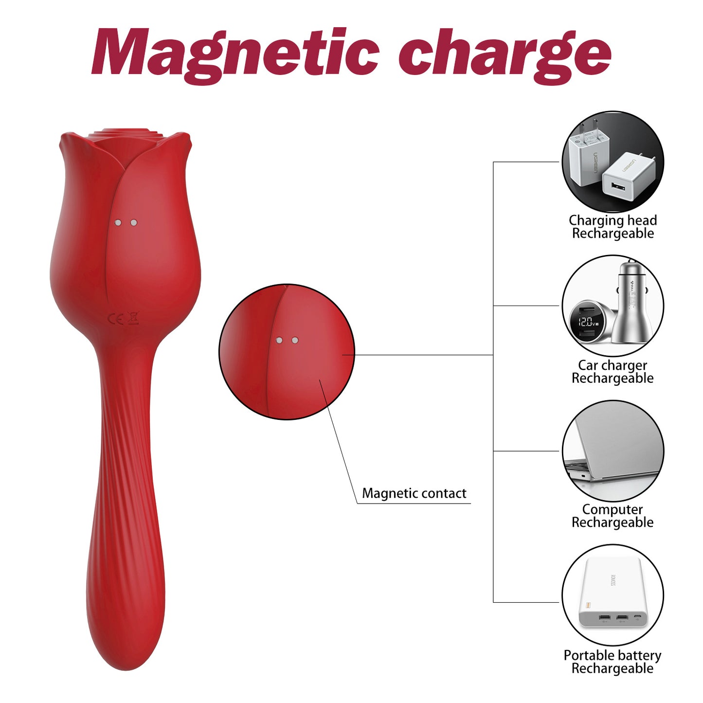 Rose Vibrator Pro 2