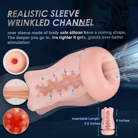 Lion - Electric Blow Job Toy With 3 Suction Modes