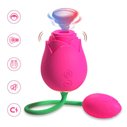 The Rose Toy With Vibrating Egg G Spot Stimulator