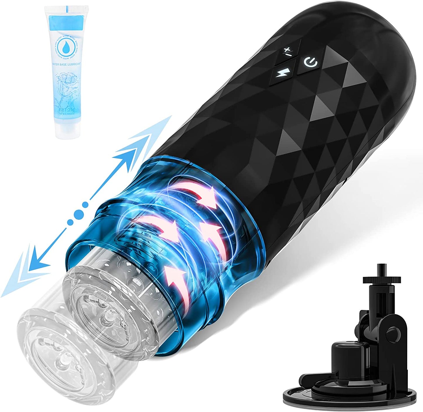 Male Masturbator Cup with 7 Thrusting