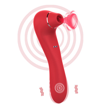 Female masturbation massage stick honey bean sucking magnetic rechargeable silicone vibrator