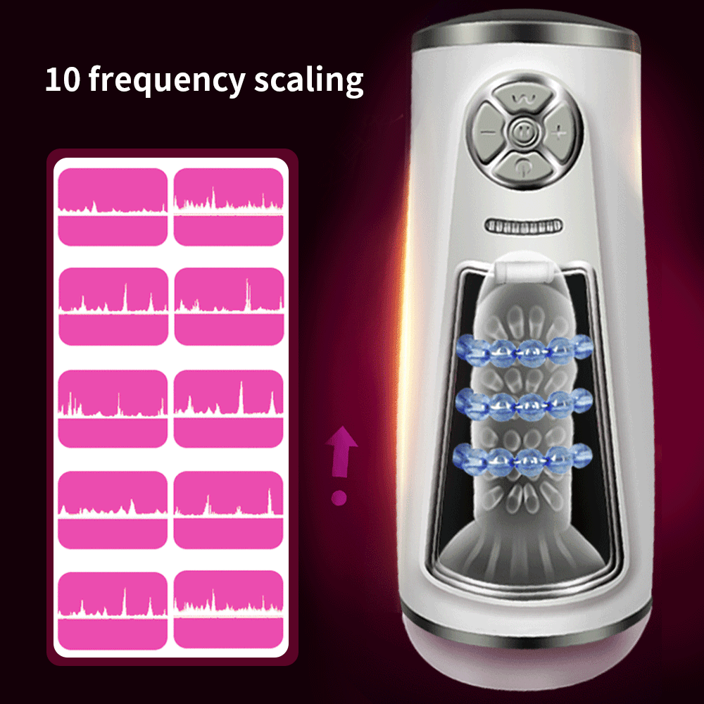 Male Automatic Rotation Sucking Vibration Realistic Vagina Blowjob Masturbator Cup