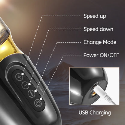 ACMEJOY Beck 6 Thrusting & Vibrating Automatic Masturbation Cup