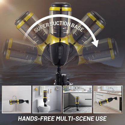 Beck 6 Thrusting & Vibrating Automatic Masturbation Cup