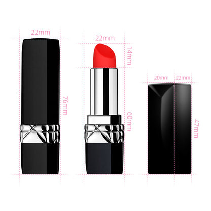 Portable Rechargeable Lipstick Vibrating Egg Mini Female Masturbator