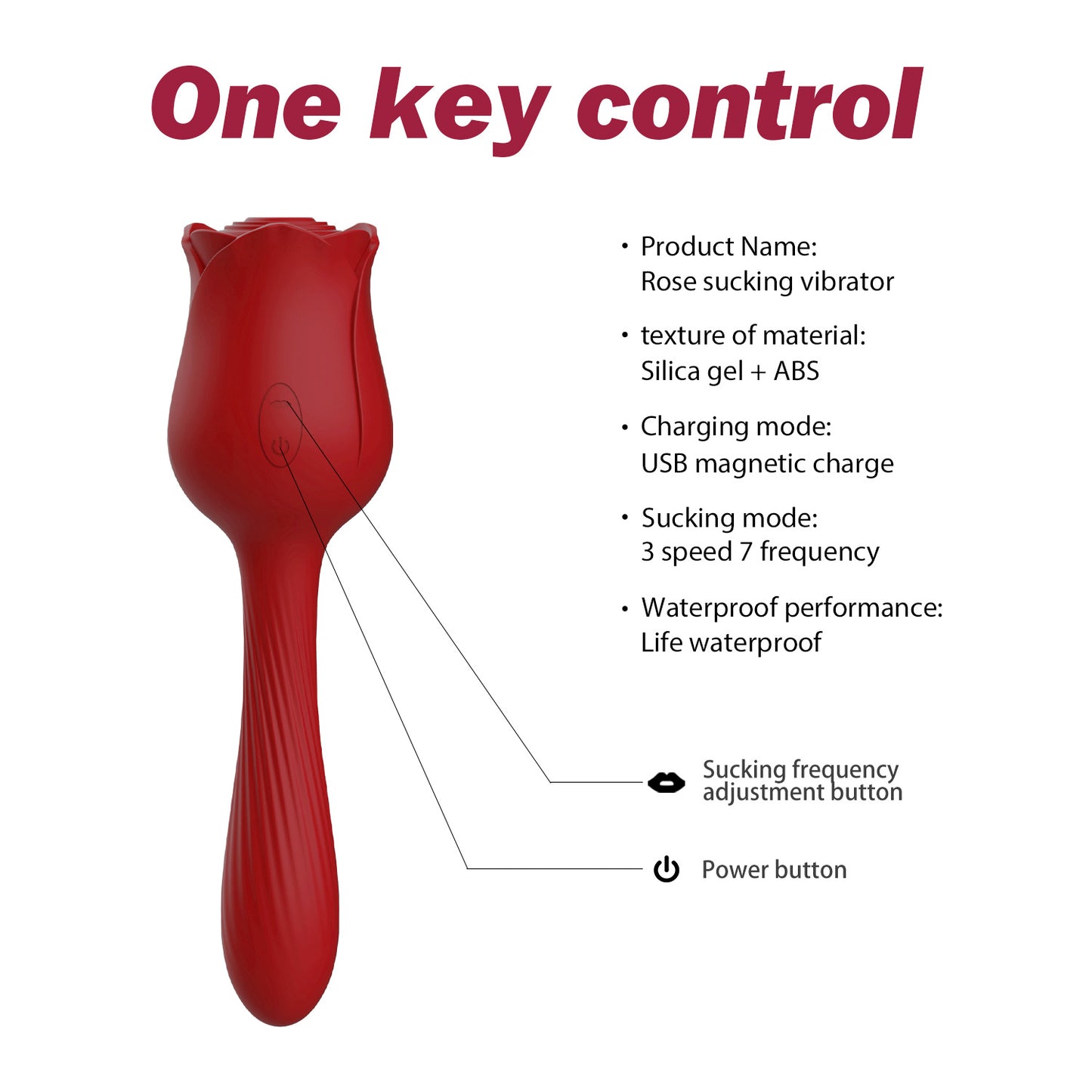 Rose Vibrator Pro 2