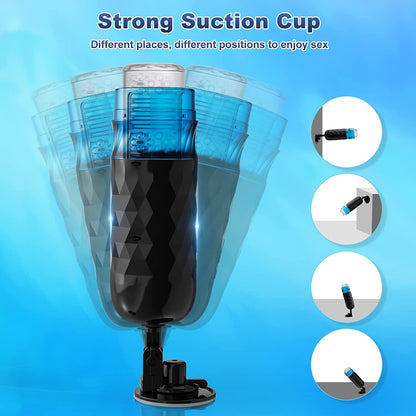 Male Masturbator Cup with 7 Thrusting