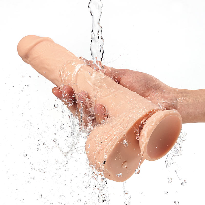 KING 10.24 Inch 5 Telescoping 7 Vibrating Swing Huge Dildo
