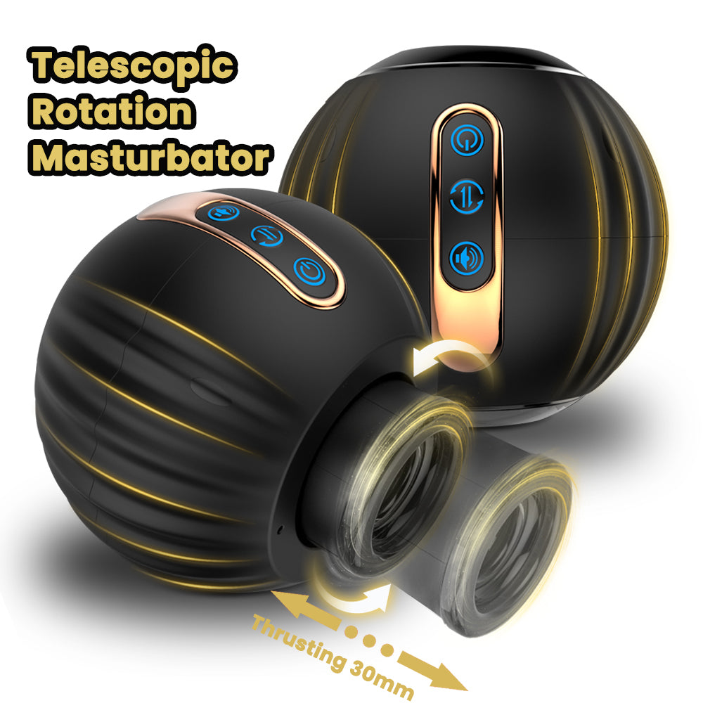 Men's Full-automatic Telescopic Rotary Two End Voice Aircraft Cup Masturbation Cross-border Adult Supplies Wholesale