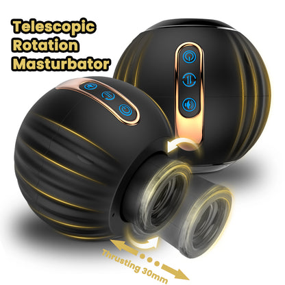 Men's Full-automatic Telescopic Rotary Two End Voice Aircraft Cup Masturbation Cross-border Adult Supplies Wholesale