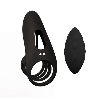 Lock Ring Usb Charging Vibration Wireless Remote Control Vibrating Rod