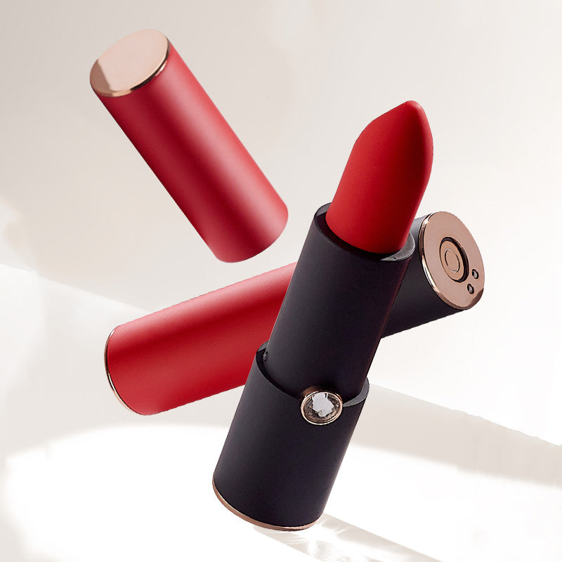 Kissing Lipstick Exciting Mini Vibrator Stimulation Massage Stick Sex Products