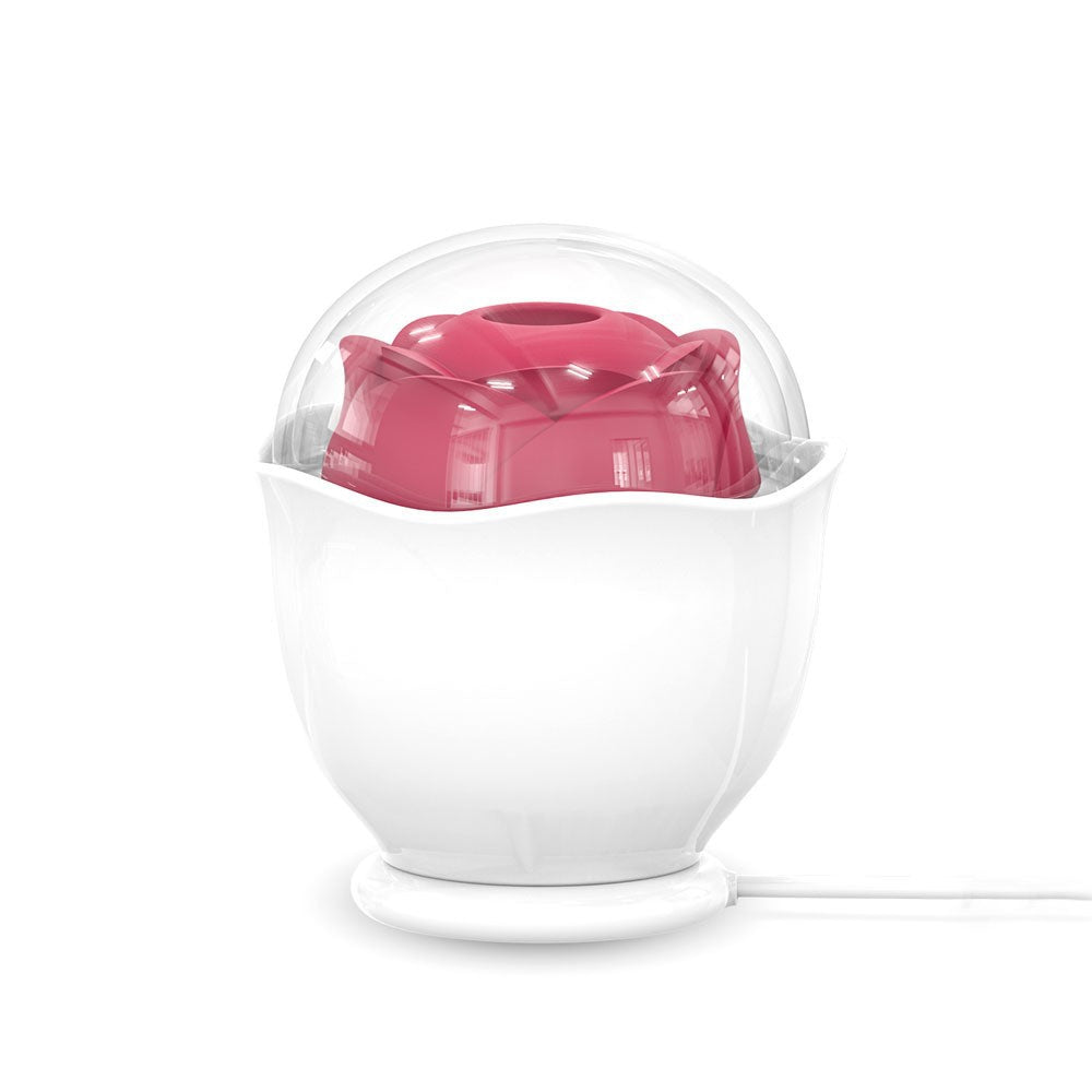 Eggshell Rose Sucking Vibration