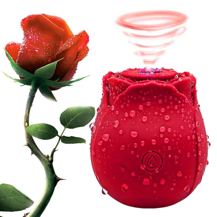 Rose Sucking Vibrator Sex Toys For Women Purple